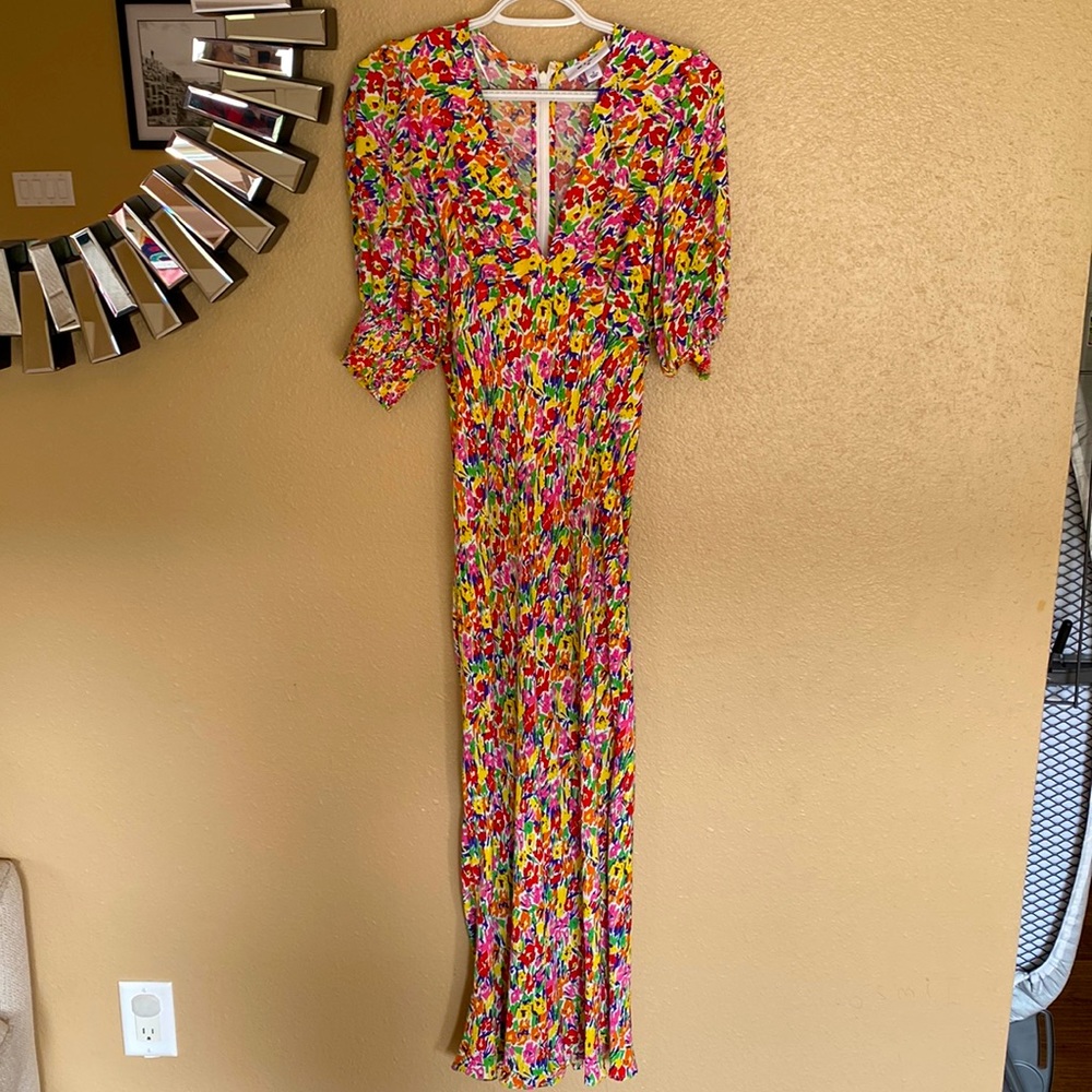 Bias cut RIXO dress size 4